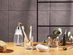 Badaccessoires Set 4-teilig SONORA Glas Transparent