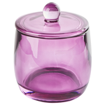 Badaccessoires Set 4-teilig ROANA Glas Violett