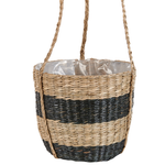 Blumenkübel RUFFE Geflecht 18 cm Naturfarben