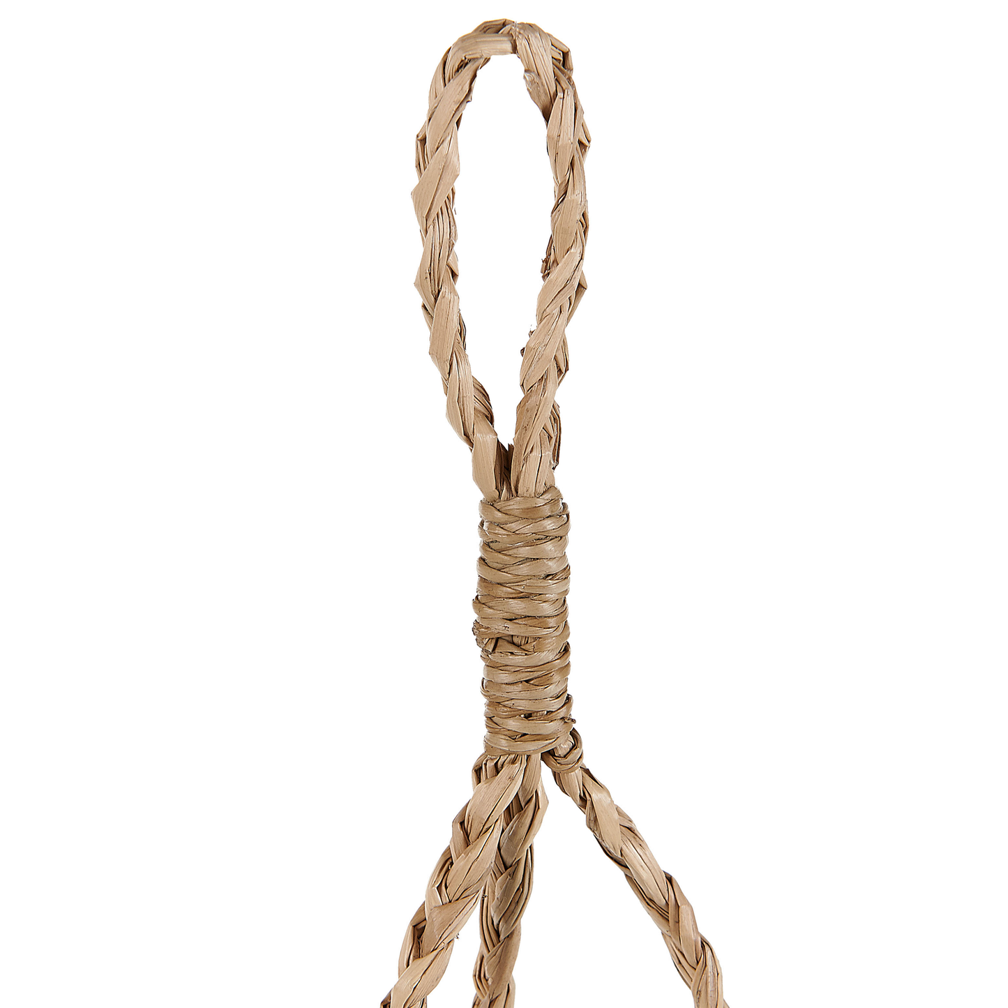 Blumenkübel RUFFE Geflecht 18 cm Naturfarben