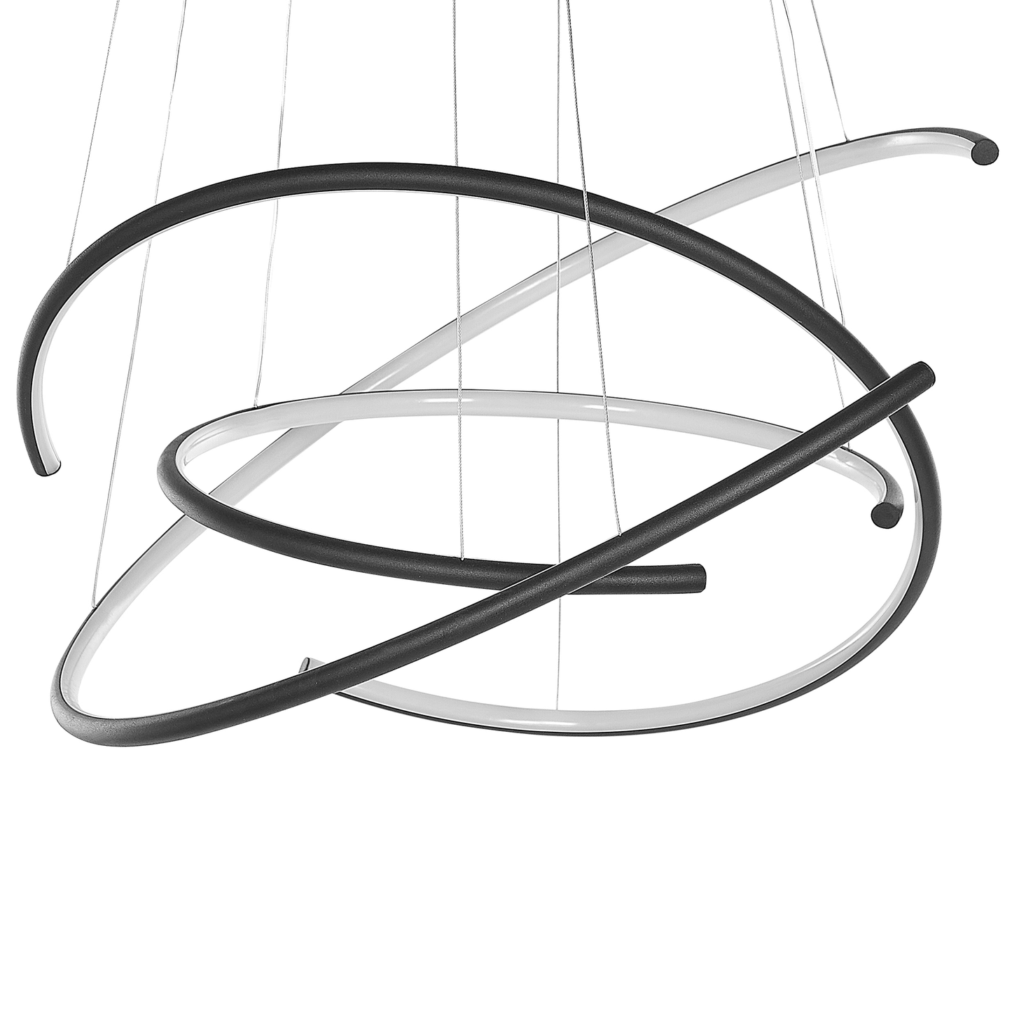 LED Hängelampe MAYU Metall Schwarz