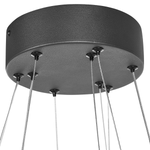 LED Hängelampe MAYU Metall Schwarz