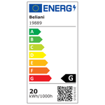 LED Hängelampe CALAO Metall Schwarz