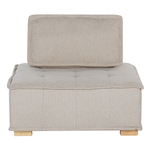 Sofa Set Polsterbezug helles Beige 4-Sitzer TIBRO