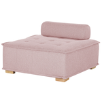 Sofa Set Polsterbezug rosa 4-Sitzer TIBRO