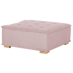 Sofa Set Polsterbezug rosa 4-Sitzer TIBRO