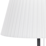 Stehlampe schwarz / weiss 148 cm Kegelform TORYSA