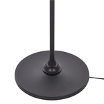 Stehlampe schwarz / weiss 148 cm Kegelform TORYSA