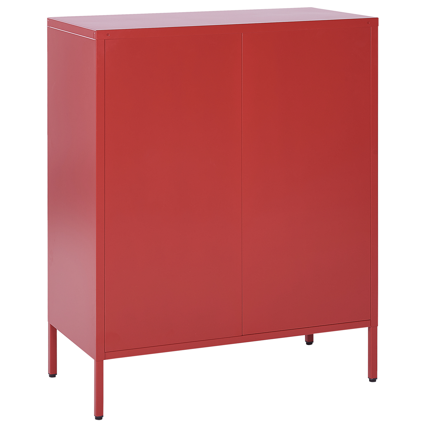 Schrank WAKATIPU Metall 102 cm Rot