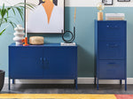 Büroschrank WOSTOK Metall Marineblau