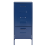 Büroschrank WOSTOK Metall Marineblau