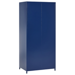 Büroschrank VARNA Metall Marineblau
