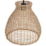 Hängelampe SAKENI Rattan Naturfarben