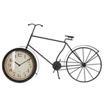 Tischuhr LILLO 59 cm Metall Schwarz
