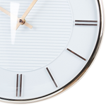Wanduhr DAROCA 34 cm Weiss
