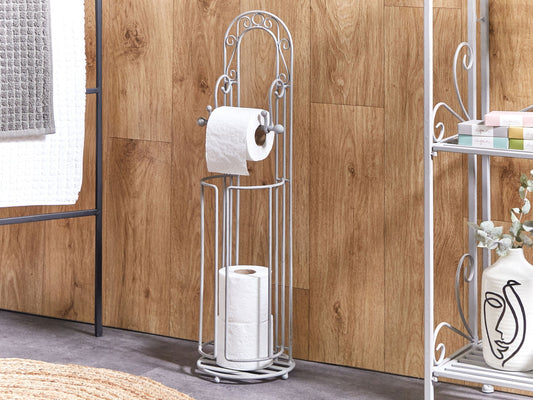 Toilettenpapierhalter TEMUCO Metall Grau