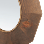 Wandspiegel ASEM 60 cm 60 cm Holz Braun