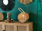Laterne BISTAL Rattan 30 cm Naturfarben