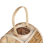 Laterne BISTAL Rattan 30 cm Naturfarben