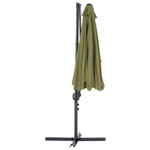 Ampelschirm ⌀ 295 cm olivgrün / schwarz SAVONA II