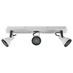 Strahler 3-flammig BARO verstellbar Metall Weiss