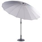 Marktschirm 255 cm BAIA Hellgrau