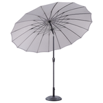 Marktschirm 255 cm BAIA Hellgrau
