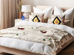 Kuscheldecke DEOGHAR Baumwolle 130 x 180 cm Beige