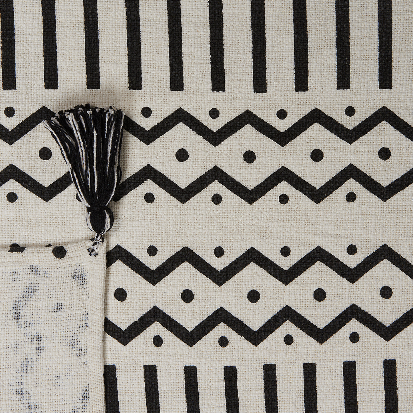 Kuscheldecke UNNAO Baumwolle 130 x 180 cm Weiss