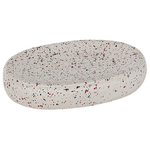 Badaccessoires Set 6-teilig PALMILLA Keramik Cremeweiss
