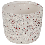 Badaccessoires Set 6-teilig PALMILLA Keramik Cremeweiss