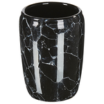 Badaccessoires Set 6-teilig PALMILLA Keramik Schwarz