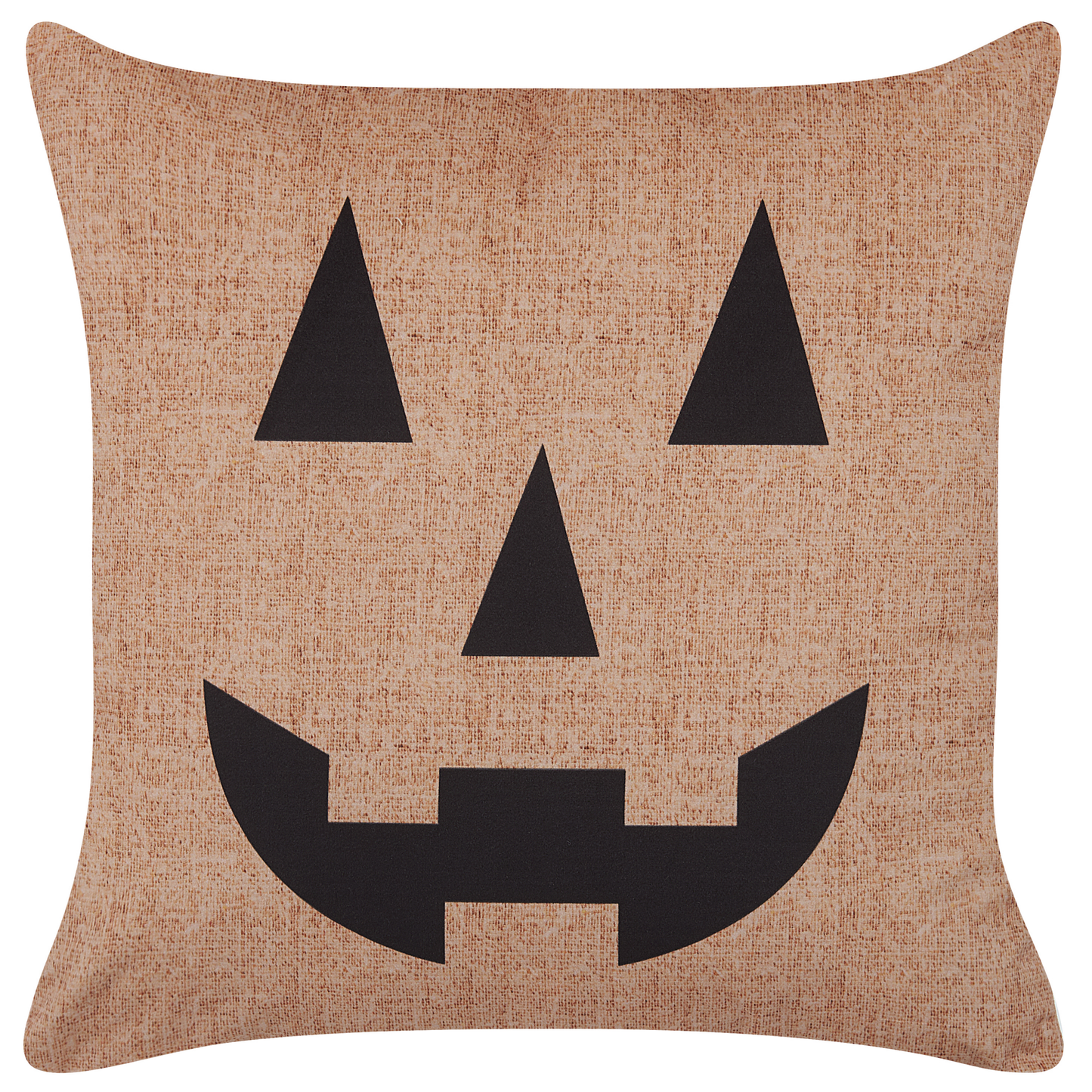 Dekokissen 2er Set SEBES Samtstoff 45 x 45 cm Beige Abstraktes Muster