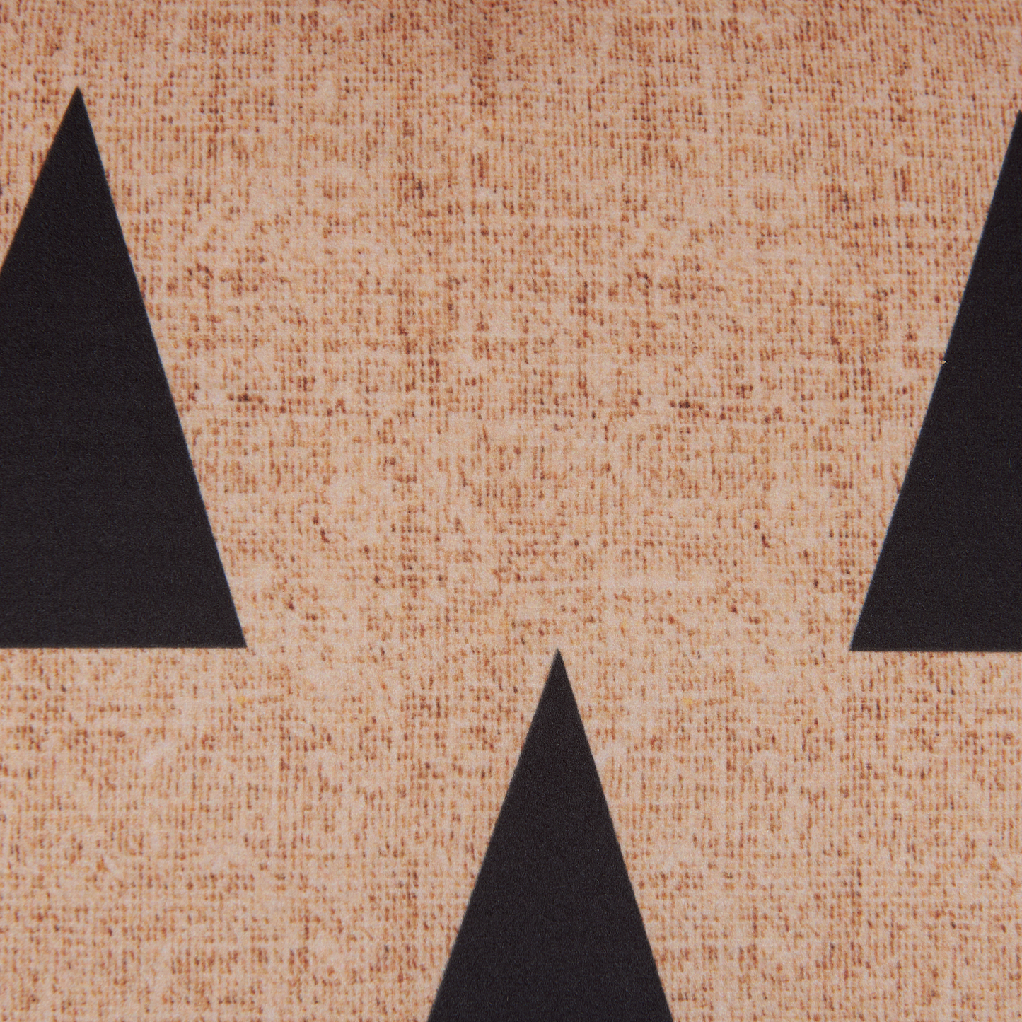 Dekokissen 2er Set SEBES Samtstoff 45 x 45 cm Beige Abstraktes Muster