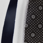 Kinderteppich weiss ⌀ 100 cm Katzenmotiv Kurzflor KITTY