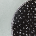 Kinderteppich mintgrün 90 x 120 cm Wolkenmotiv Kurzflor CUMULUS