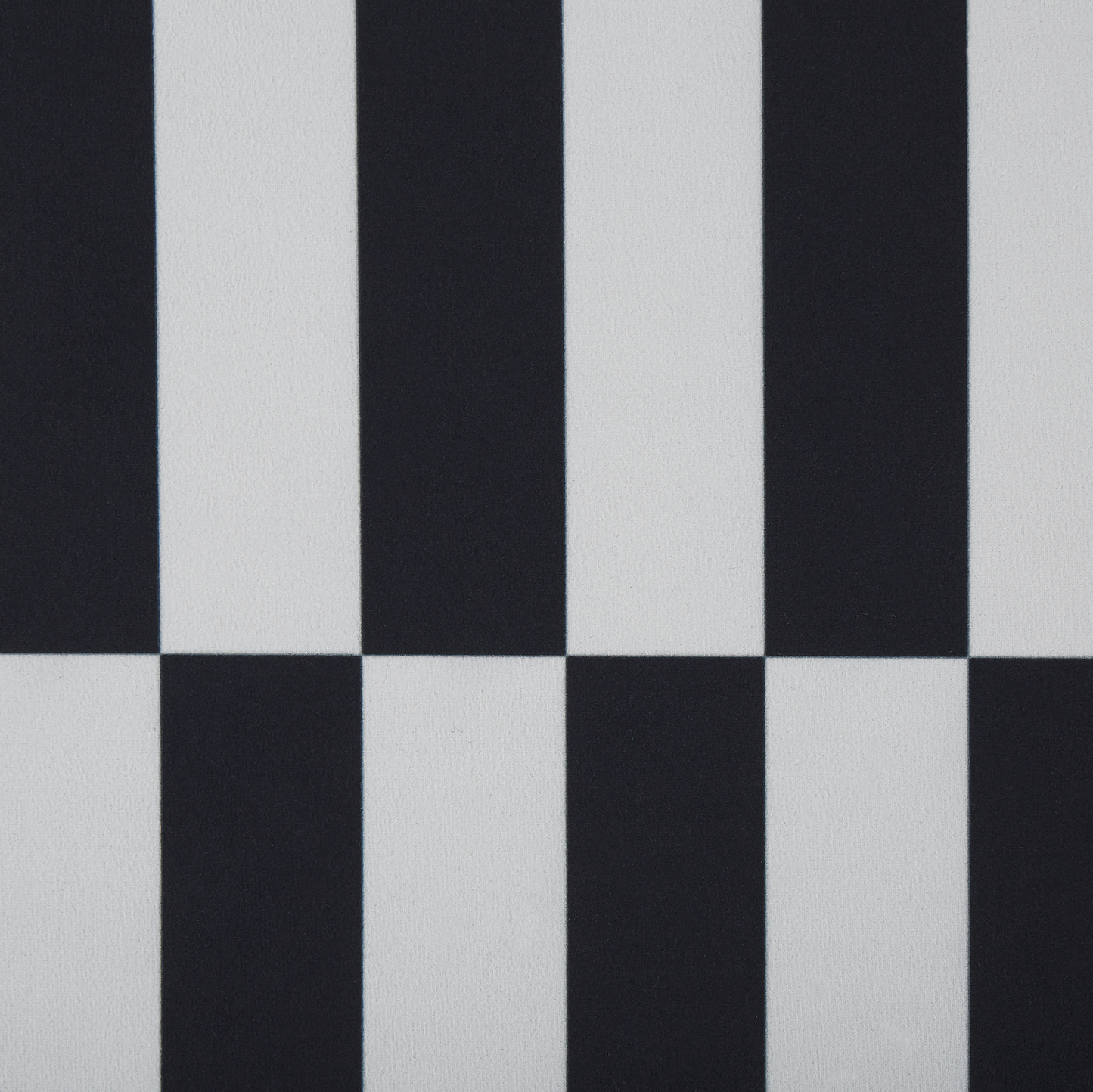 Teppich schwarz / weiss 70 x 200 cm Streifenmuster Kurzflor PACODE
