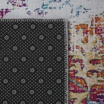 Teppich mehrfarbig orientalisches Muster 80 x 240 cm Kurzflor ENAYAM