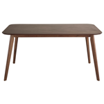 Esstisch EPHRATA Dunkles Mahagoni 150 cm 90 cm