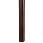 Esstisch dunkler Holzfarbton 150 x 90 cm ELBA
