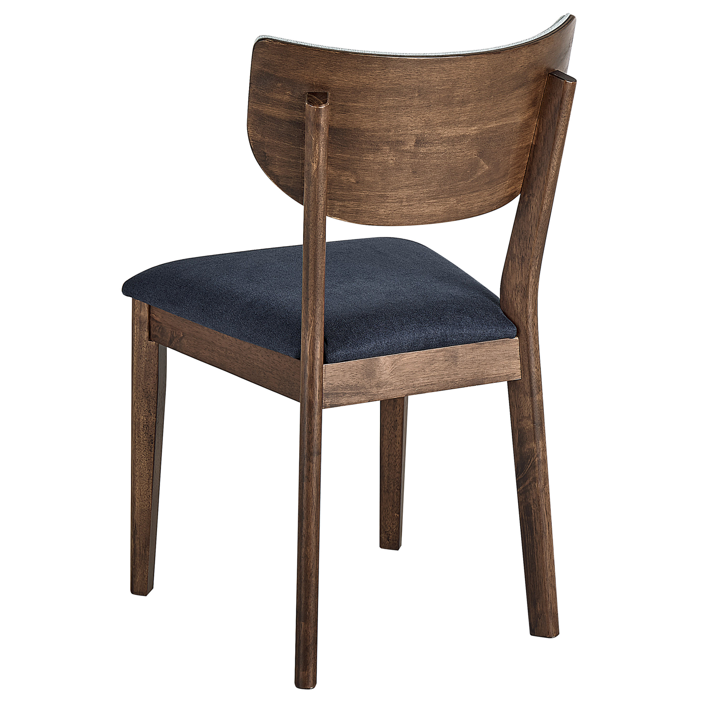 Esszimmerstuhl 2er Set MOKA Holz Dunkelblau