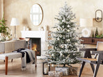 Künstlicher Weihnachtsbaum schneebedeckt 180 cm weiss BRISCO