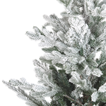 Künstlicher Weihnachtsbaum schneebedeckt 180 cm weiss BRISCO