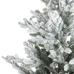 Künstlicher Weihnachtsbaum schneebedeckt 210 cm weiss BRISCO