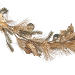 Weihnachtsgirlande grün / gold 150 cm MURCJA