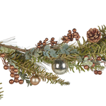 Weihnachtsgirlande grün / kupfer 150 cm ROTA