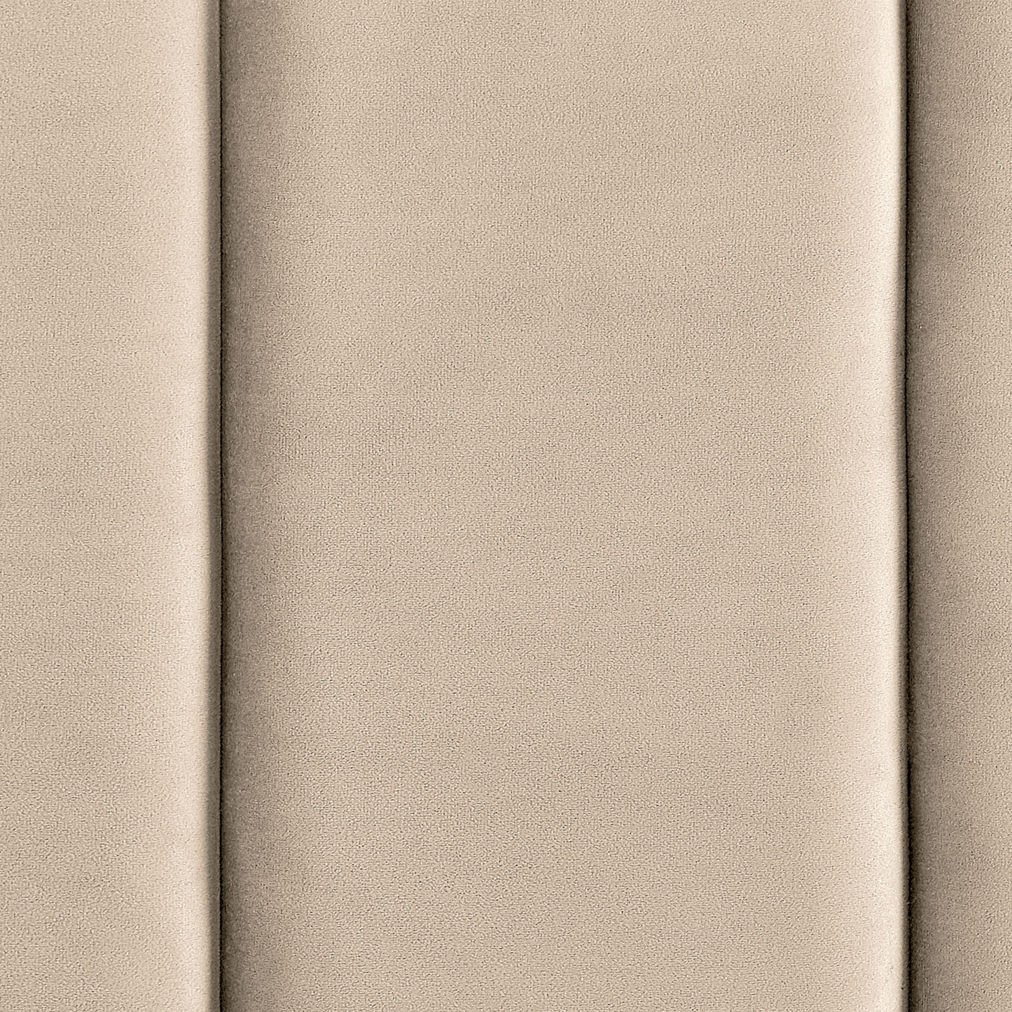 Bett mit Lattenrost Samtstoff VILLETTE 160 x 200 cm Beige