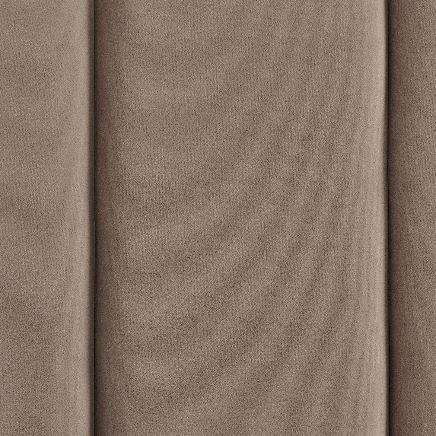 Bett mit Lattenrost Samtstoff VILLETTE 180 x 200 cm Taupe