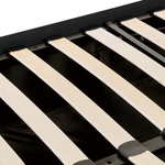 Bett mit Stauraum Samtstoff LUBBON 160 x 200 cm Schwarz