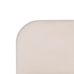 Bett mit Lattenrost Samtstoff FLAYAT 140 x 200 cm Hellbeige